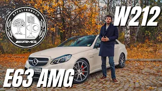 Mercedes E63 AMG W212 Test Drive and Review | Sound, Acceleration Night Drive