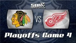 Chicago Blackhawks vs Detroit Red Wings Game 4 Preview: NHL Playoff Picks with Peter Loshak