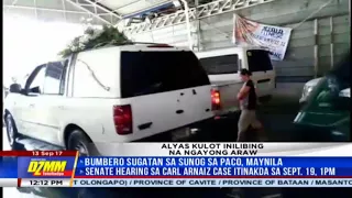 Pinaniniwalaang bangkay ni 'Kulot', inilibing na