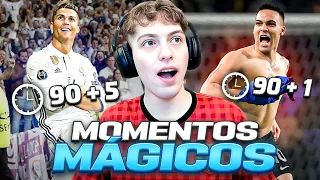 MOMENTOS MAGICOS DEL FUTBOL AL ULTIMO MINUTO (2024) - IMPRESIONANTE!