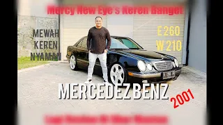 REVIEW MODIF MEWAH ALA MERCY E260 W210 2001 | NGOTOT 1# (ngobrol otomotif)