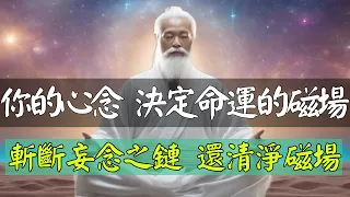 有人常問：為什麼受傷的總是我？因為你的心念，決定了你的命運磁場，斬斷激發受傷磁場的妄念之鏈，便可淨化磁場，提升能量，開始轉運