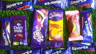 Some of yummy Dairy Milk chocolate unboxing