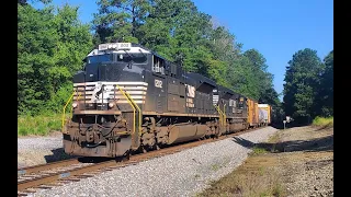 NS 238 rolls by Ault Rd in Hopkins with ACe duo