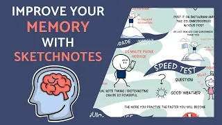How to Improve Your Memory with Visual Notes (Sketchnotes) | ANIMATED