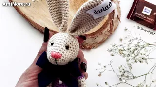 Амигуруми: схема Пасхального Кролика. Игрушки вязаные крючком. Free crochet patterns.