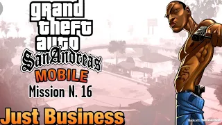 GTA San Andreas-Mission #16-Just Business (HD)
