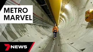 Major breakthrough in Sydney’s Metro west line | 7 News Australia