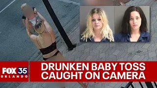 Florida Crime of the Week: 2 women accused of tossing baby back and forth outside bar