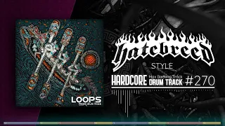Hardcore Drum Track / Hatebreed Style / 175 bpm