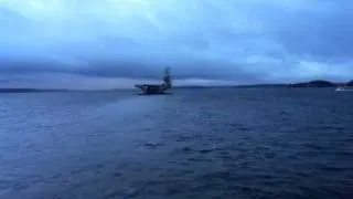 USS Nimitz Steaming to Bremerton
