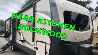 New Look 2020 FOREST RIVER ROCKWOOD ULTRA LITE 2902SW Rear Kitchen Travel Trailer Dodd RV Show Va