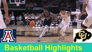 #8 Arizona vs Colorado Basketball Game Highlights, Feb 10 2024