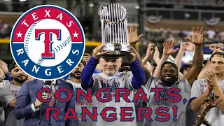 Congrats, Texas Rangers! (2023)