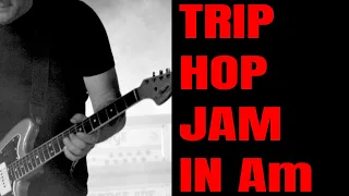 Psychedelic Trip Hop Jam in A Minor | Guitar Backing Track