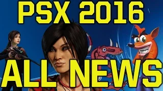 PlayStation Experience 2016 ALL THE ANNOUNCEMENTS (PSX 2016 announcements - PSX 2016 news)