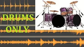 Metallica - Enter Sandman - drums only. Isolated drum track.