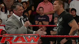 Randy Orton, John Cena & Mr.McMahon Segment Before Summerslam Pt.1 RAW Aug 20,2007