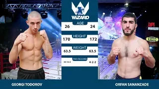 ORFAN SANANZADE (UKR) - GEORGI TODOROV (BUL): KICKBOXING K-1. WIZARD OPEN 2019