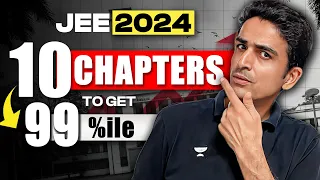 Top 10 Maths Chapters to get 99 percentile in JEE 2024