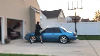 PHYSCO BROTHER SMASHES MY DADS MUSTANGS CAR WINDOW! (NOT CLICKBAIT)