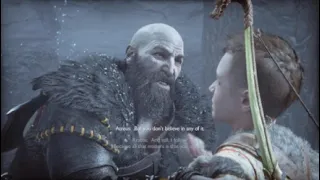 "Do not lie to me again" -Kratos