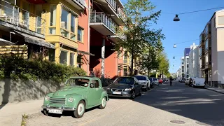 Stockholm Walks: Sickla udde. Modern residential area by the water.