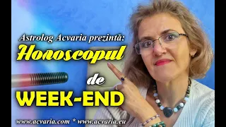 ⭐ HOROSCOPUL DE WEEK-END 20-21 NOIEMBRIE 2021 cu astrolog Acvaria