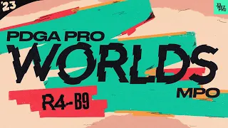 2023 PDGA Pro World Championships | MPO R4B9 | Redalen, Dickerson, Robinson, Proctor | Jomez Disc