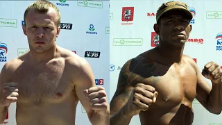 Russian "Storm" vs Brazilian "Bad Face"! Alexander Shlemenko vs Marcos Santana!KNOCKOUT!