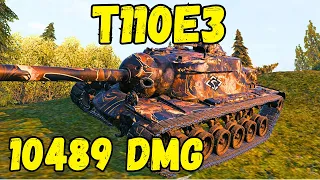 T110E3 - 10489 Damage - Fjords | World of Tanks