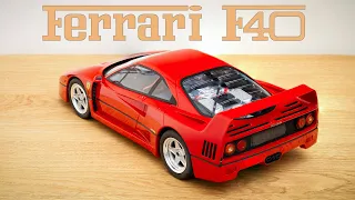 FERRARI F40 in 1:18 by GT Spirit [Unboxing & Review]