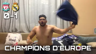 MA REACTION AU SACRE DU REAL EN FINALE DE CHAMPIONS LEAGUE ! (Real Madrid 1-0 Liverpool)