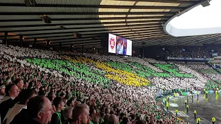 Green Brigade Display | Scottish Cup Final