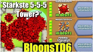 *MOD* SCHAFFT DIE 5-5-5 NAGELFABRIK RUNDE 200? - Bloons TD6 [Deutsch/German]