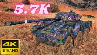 Panhard AML Lynx 6x6 - 5.7K Damage 7 Kills  World of Tanks Replays ,WOT tank games