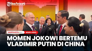 Momen Jokowi Bertemu Vladimir Putin di China, Saling Sapa hingga Foto Bersama