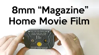 8mm Magazine Home Movie Film Overview