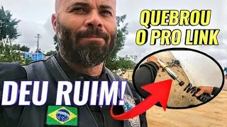 77-FOI TENSO DIA DIFÍCIL Deu Ruim na VIAGEM de MOTO 🤦