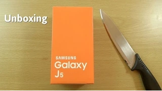 Samsung Galaxy J5 - Unboxing & First Look!