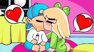 ¡PECHOCHIN Y NANI SE BESAN! 😳💖 MI PRIMER BESO EN MINECRAFT 😱 BEBE PECHOCHIN MINECRAFT