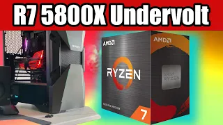 Undervolt your Ryzen 7 5800X for more FPS and Lower Temperature!