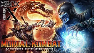 Mortal Kombat 9: Komplete Edition (Xbox Series X) Backwards Compatibility Gameplay [4K 60FPS]