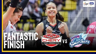 Chery Tiggo’s Eya Laure DELIVERS final blow against Creamline 💥 | 2024 PVL ALL-FILIPINO CONFERENCE