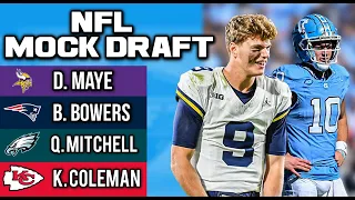 2024 NFL Mock Draft With BIG Trades