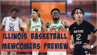 Illinois Basketball Newcomers Recruit | 2023-24