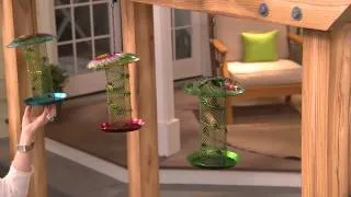 Decorative Vine Wrapped Bird Feeder by Evergreen with Amy Stran