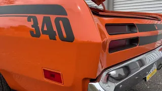 1970 Duster 340 4-Speed Vitamin C orange