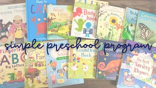 Simple Preschool Program from PaperPie, home of Usborne & Kane Miller!
