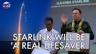 Musk launches Starlink service in Indonesia, dodges question on automobile investment